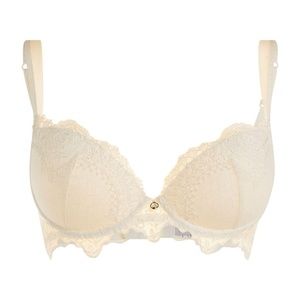 NWT Lise Charmel Lace Contour Petite Bra Yellow